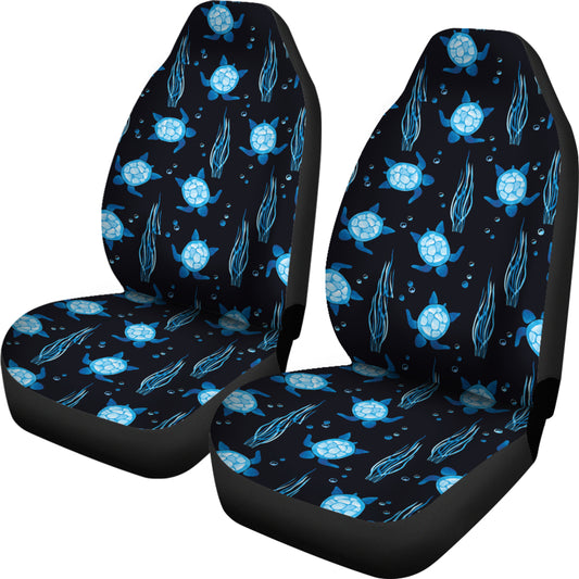 Sea Turtle Print Design LKS3013 Car Seat Covers