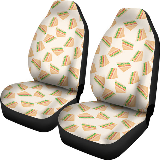 Sandwich Print Design LKS301 Car Seat Covers