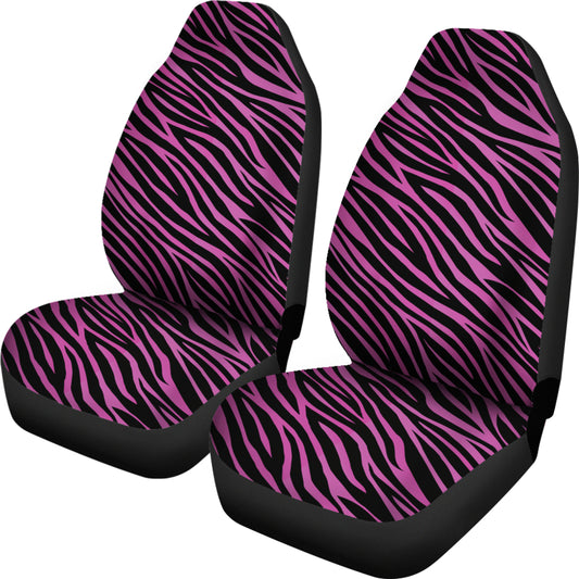 Zebra Pink Print Design LKS304 Car Seat Covers