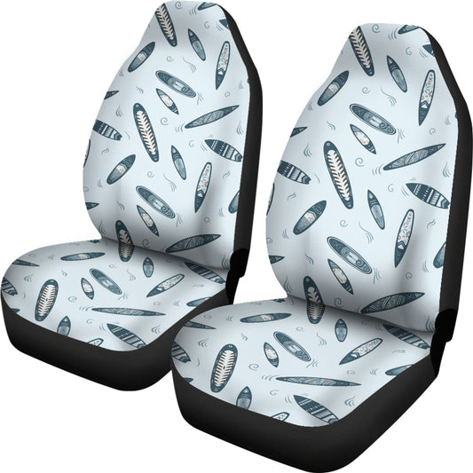 Surfboard Print Design LKS306 Car Seat Covers