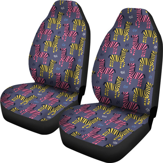 Zebra Print Design LKS303 Car Seat Covers