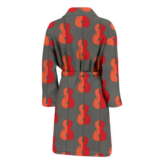 Cello Print Design LKS401 Men Bathrobe