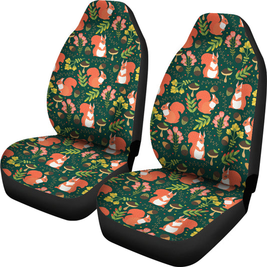 Squirrel Print Design LKS302 Car Seat Covers