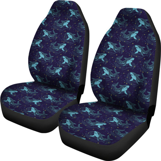 Shark Print Design LKS306 Car Seat Covers