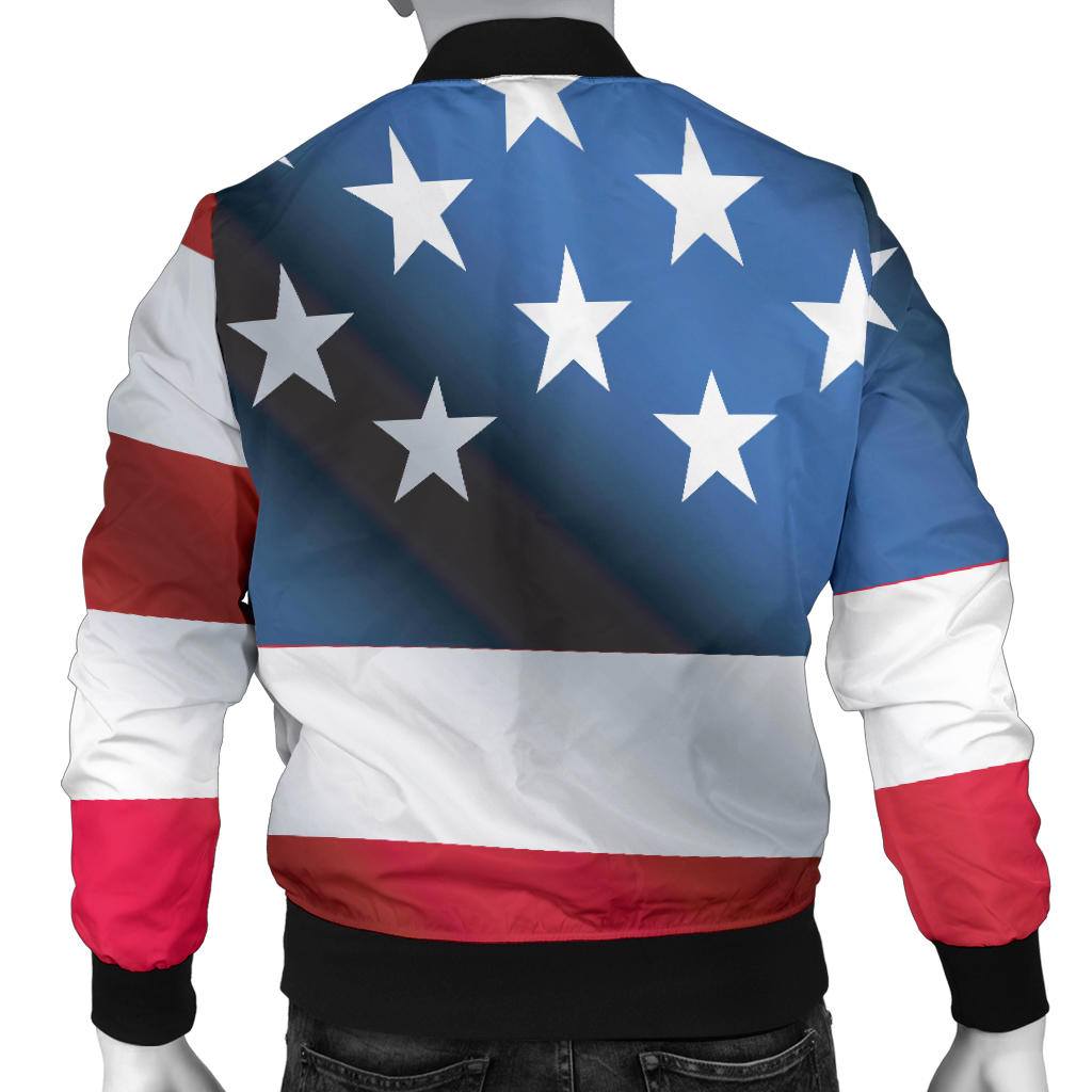 American flag Classic Men Bomber Jacket