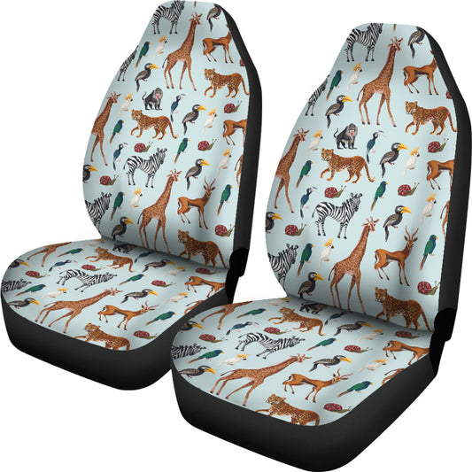 Safari Animal Print Design LKS306 Car Seat Covers
