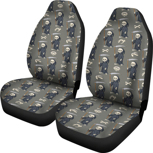 Skeleton Print Design LKS308 Car Seat Covers