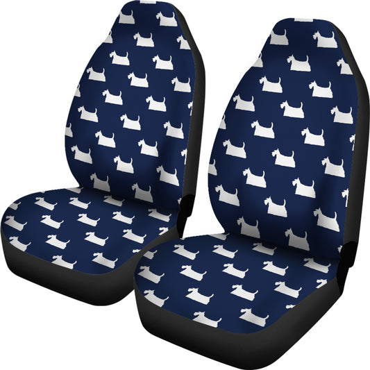 Scottish Terriers Print Design LKS303 Car Seat Covers