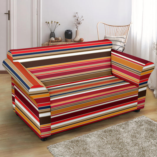 Serape Print Design LKS301 Loveseat Couch Slipcover