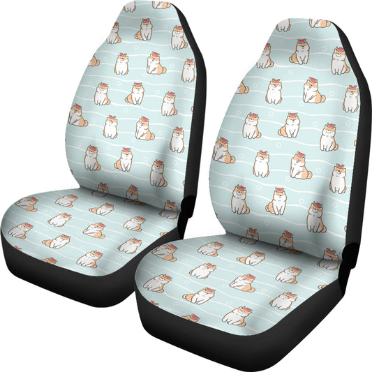 Shiba Inu Print Design LKS3011 Car Seat Covers