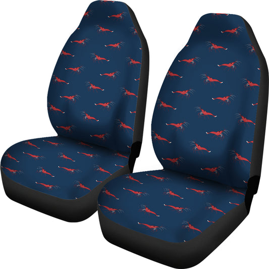 Shrimp Print Design LKS305 Car Seat Covers