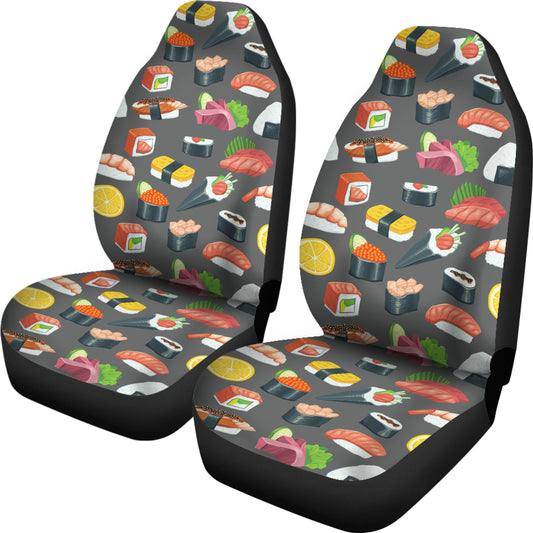 Sushi Print Design LKS302 Car Seat Covers