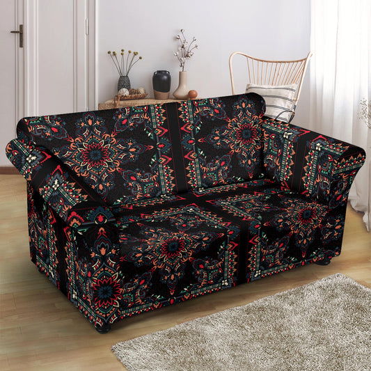 Bandana Print Design LKS307 Loveseat Couch Slipcover