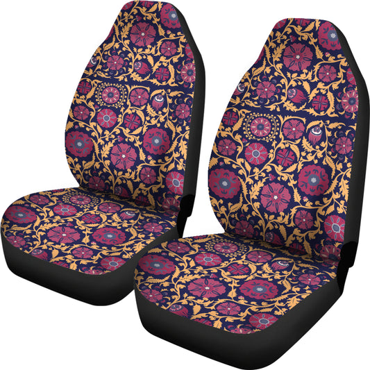 Suzani Print Design LKS303 Car Seat Covers