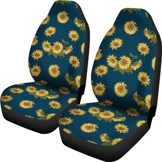 Sunflower Print Design LKS305 Car Seat Covers