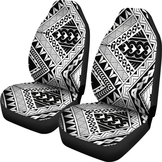 Samoan Tattoo Style Print Design LKS307 Car Seat Covers