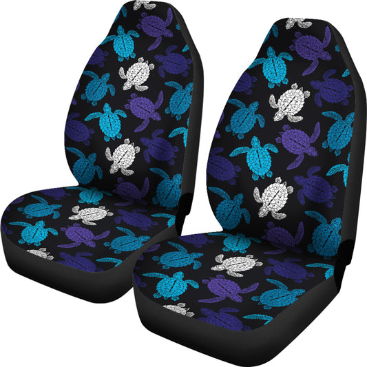Sea Turtle Print Design LKS306 Car Seat Covers