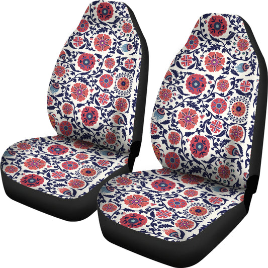 Suzani Print Design LKS304 Car Seat Covers