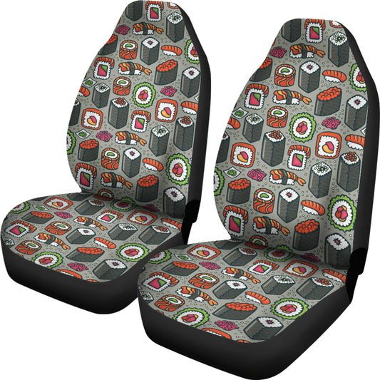 Sushi Print Design LKS301 Car Seat Covers