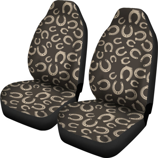 Horseshoe Print Design LKS303 Car Seat Covers