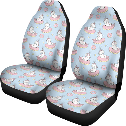 Unicorn Print Design LKS303 Car Seat Covers