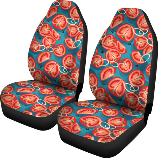 Tomato Print Design LKS301 Car Seat Covers