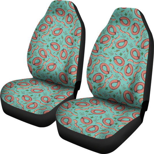Sausage Print Design LKS303 Car Seat Covers