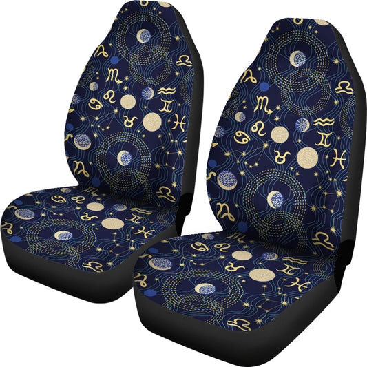 Zodiac Print Design LKS302 Car Seat Covers