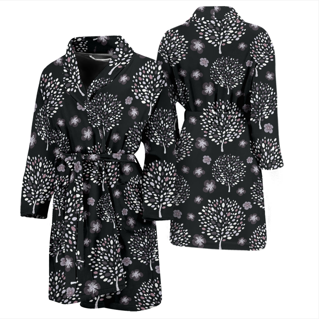 Tree Of Life Print Design LKS304 Men Bathrobe
