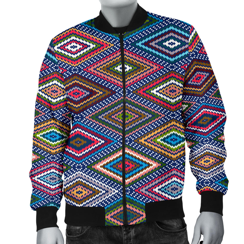 Southwestern Design Men Bomber Jacket