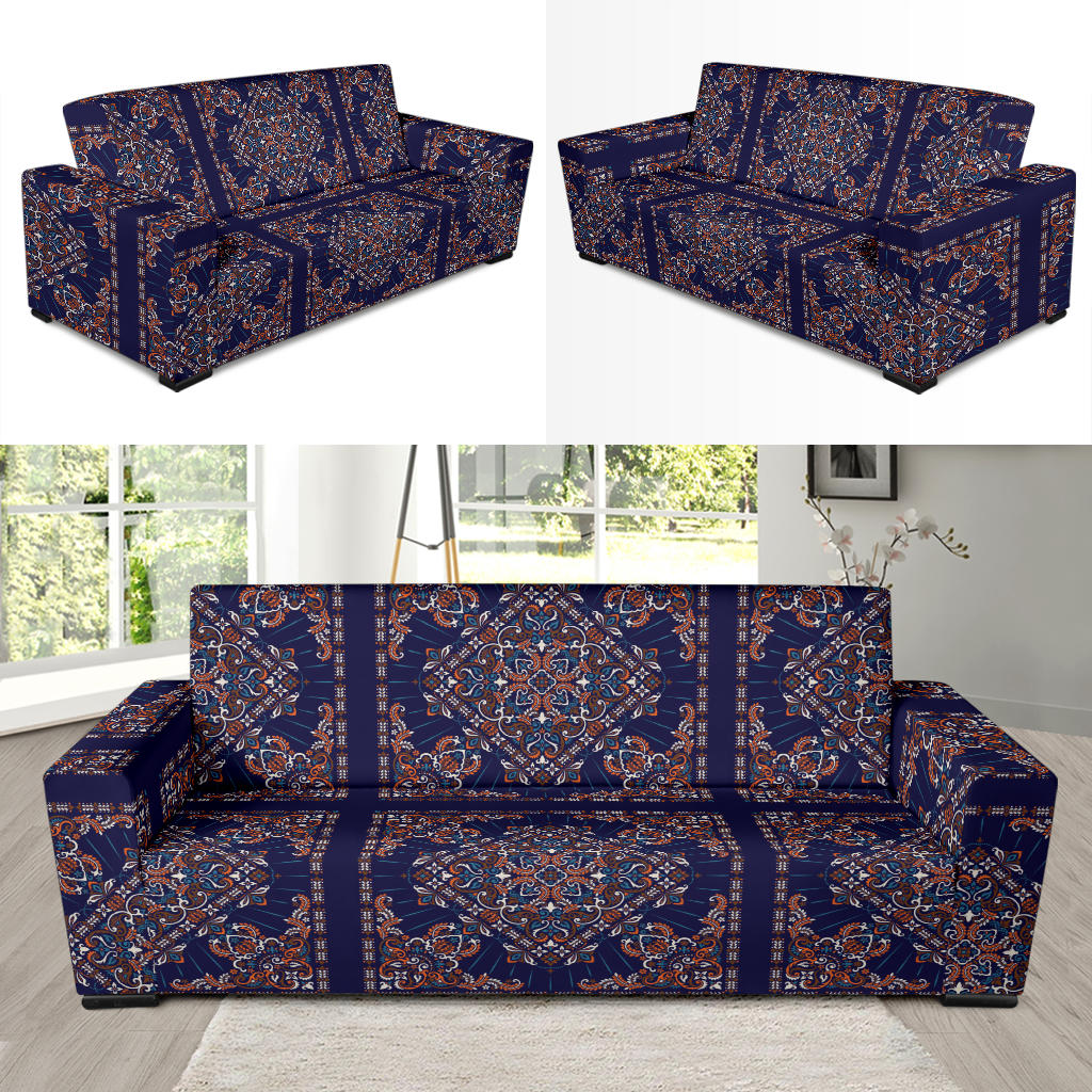 Bandana Print Design LKS3012 Sofa Slipcover