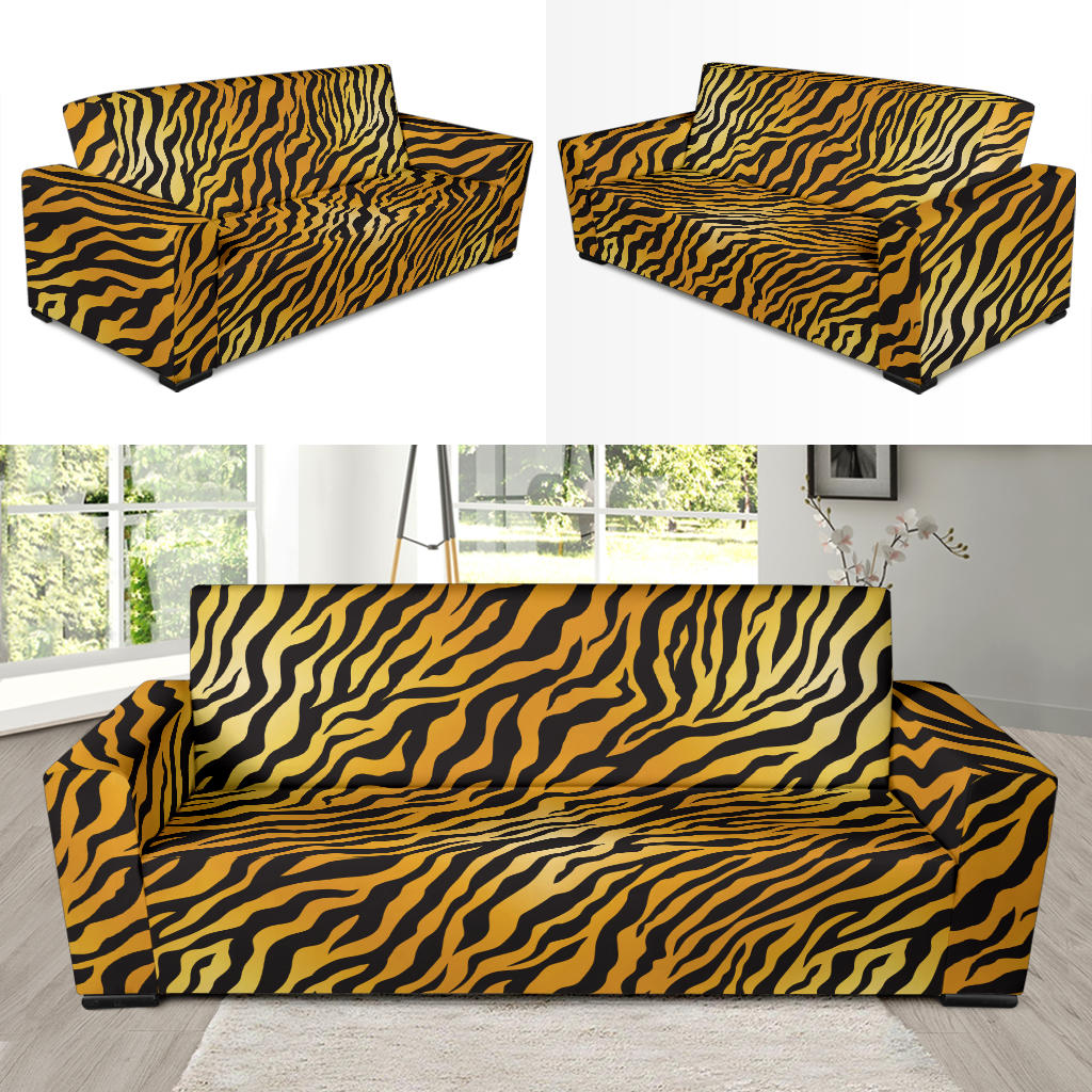 Tiger Print Design LKS302 Sofa Slipcover