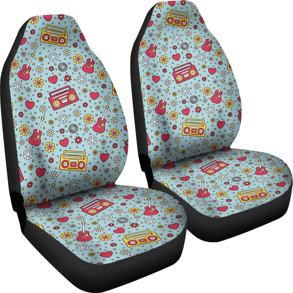 Hippie Print Design LKS307 Car Seat Covers