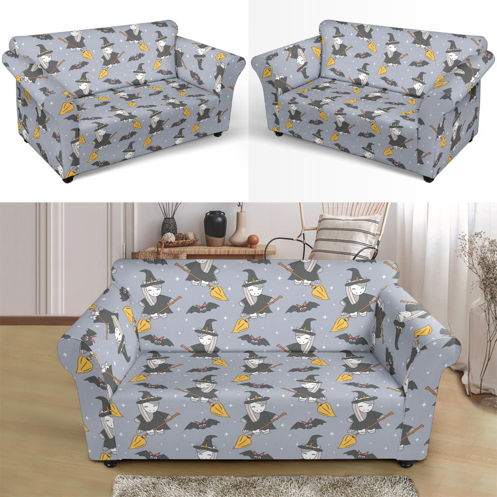 Witch Print Design LKS307 Loveseat Couch Slipcover