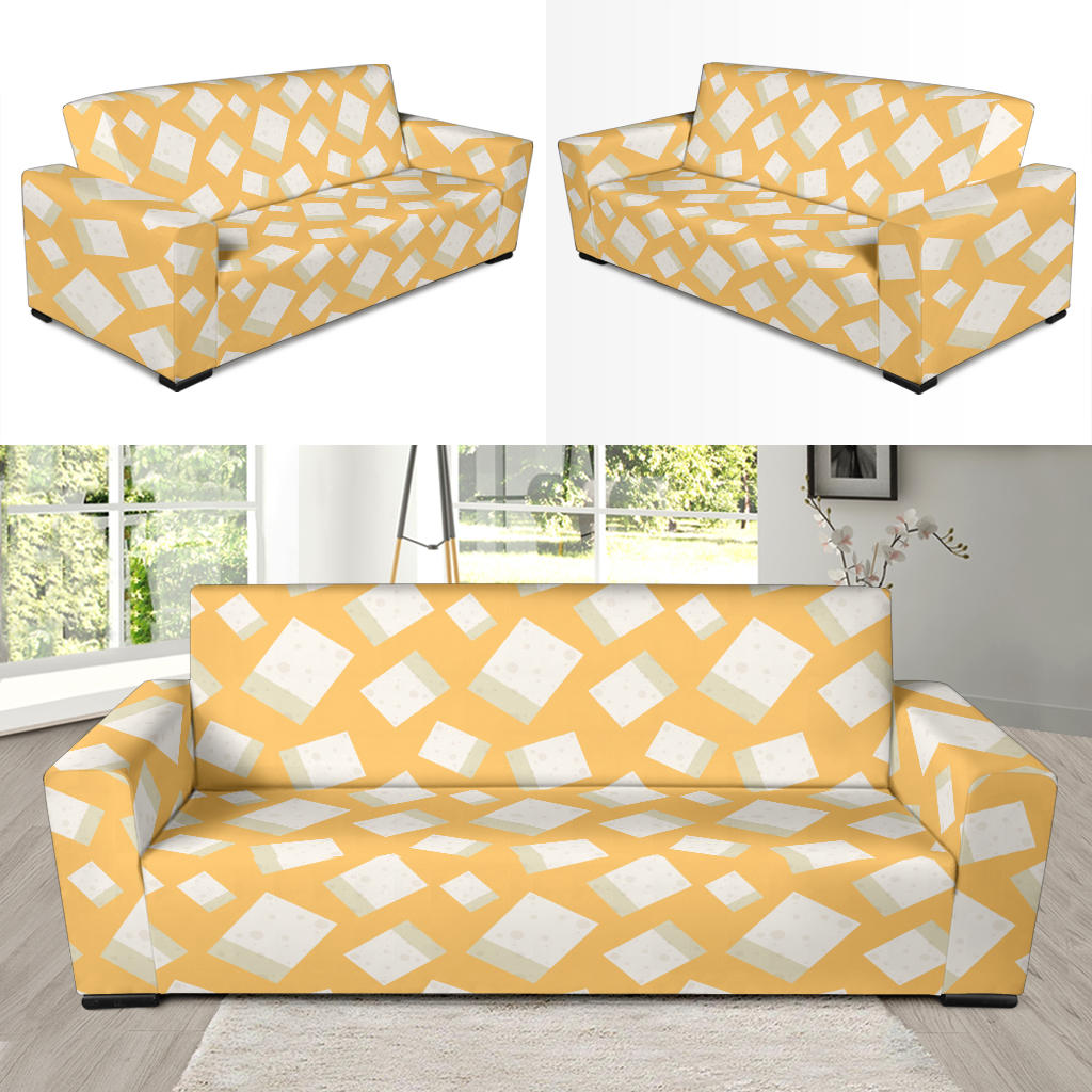 Tofu Print Design LKS302 Sofa Slipcover