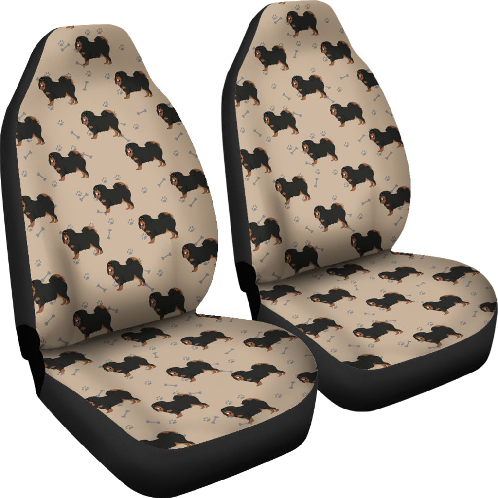 Tibetan Mastiffs Print Design LKS301 Car Seat Covers