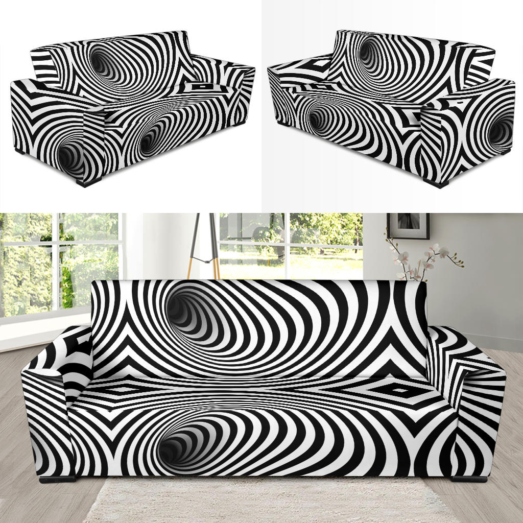 Vortex Print Design LKS303 Sofa Slipcover