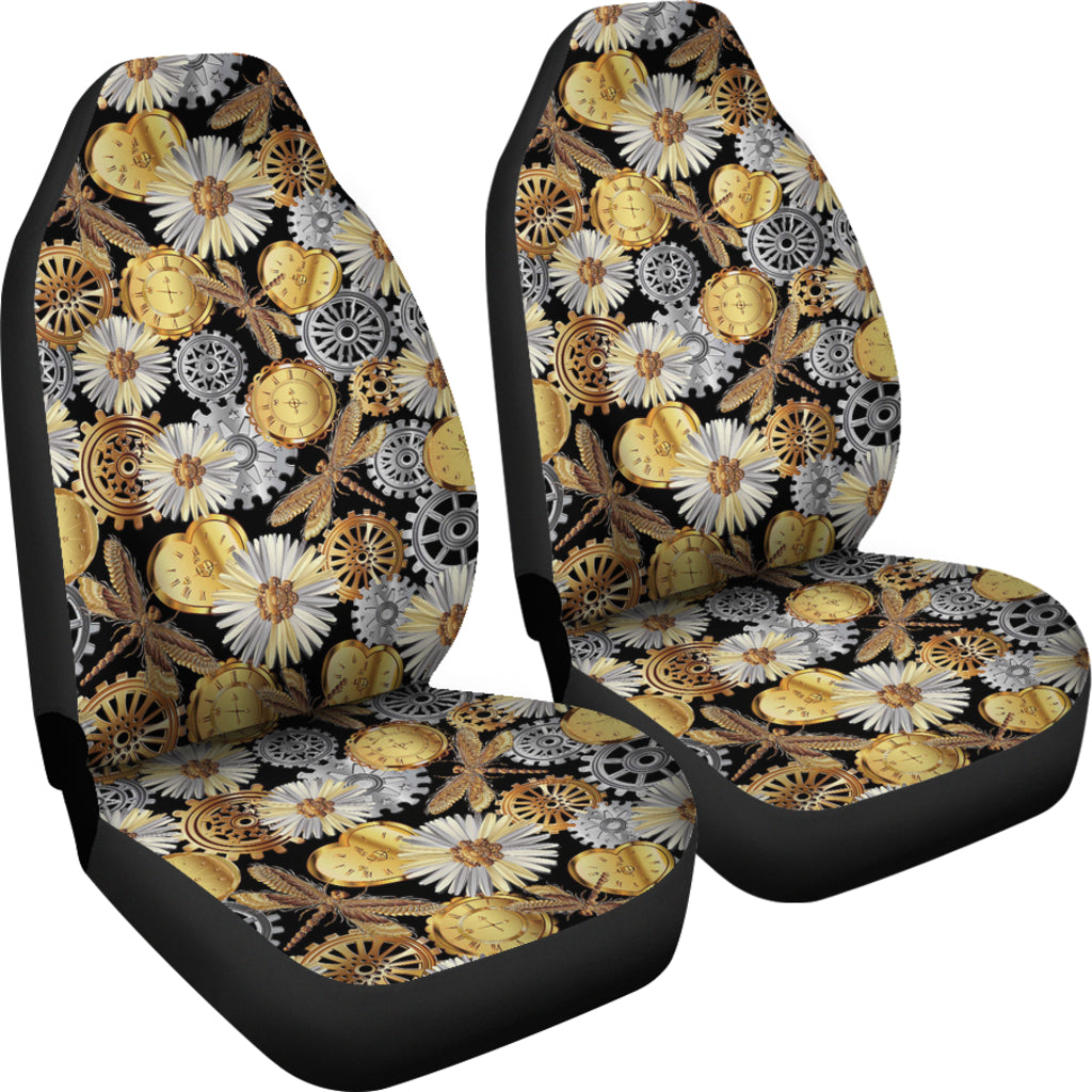 Steampunk Dragonfly Print Design LKS302 Car Seat Covers