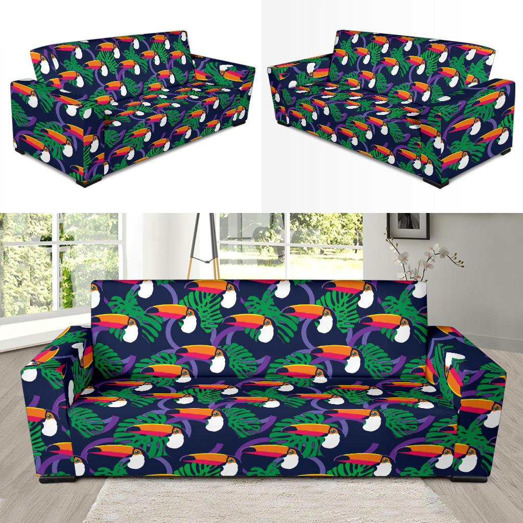Toucan Print Design LKS302 Sofa Slipcover