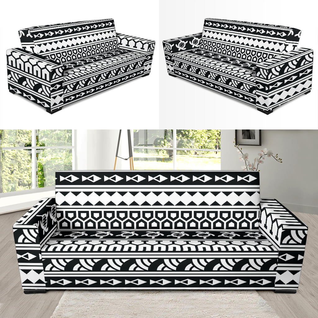 Samoan Pattern Print Design LKS303 Sofa Slipcover