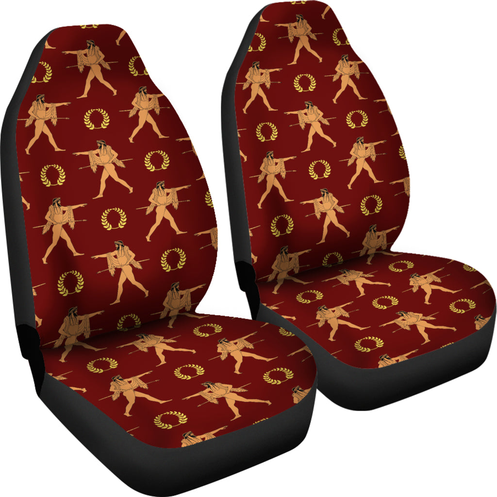 Ancient Greek Print Design LKS307 Car Seat Covers