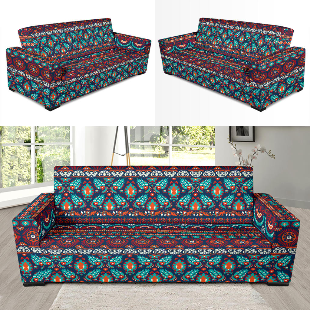 Suzani Print Design LKS302 Sofa Slipcover