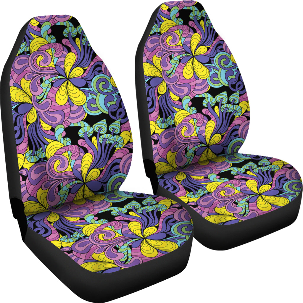 Trippy Print Design LKS305 Car Seat Covers
