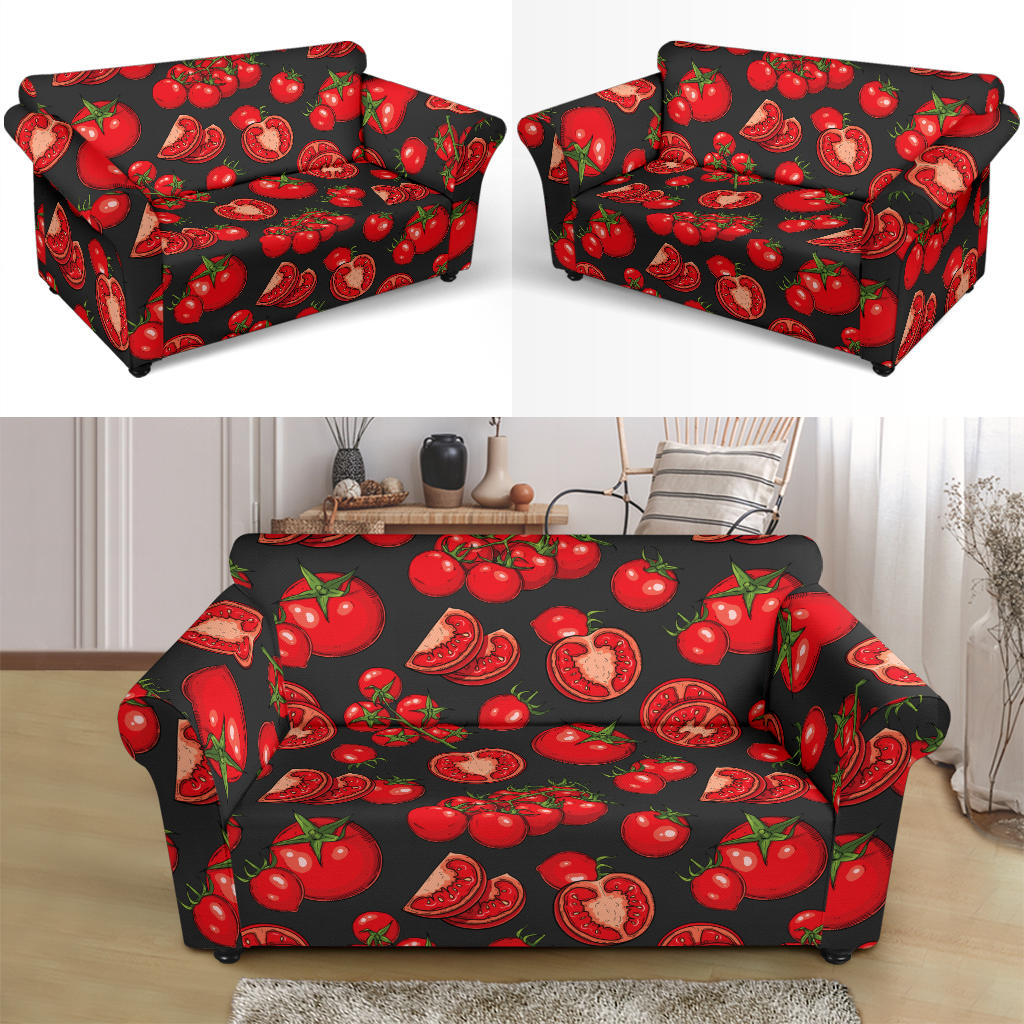 Tomato Print Design LKS303 Loveseat Couch Slipcover