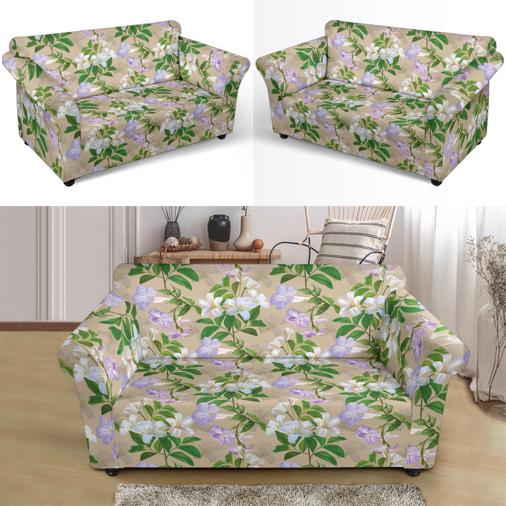 Sampaguita Print Design LKS302 Loveseat Couch Slipcover