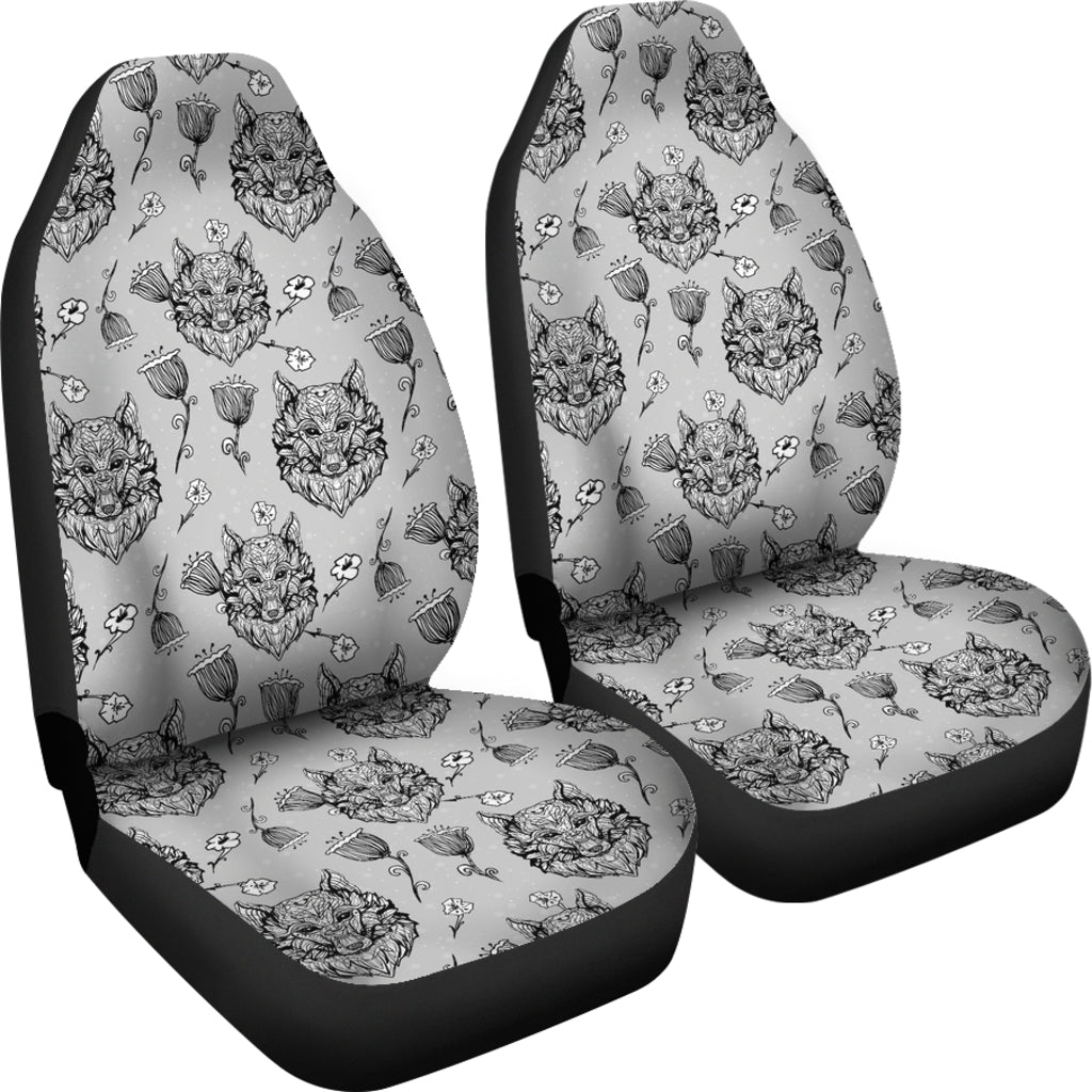Tribal Pattern Print Design LKS306 Car Seat Covers