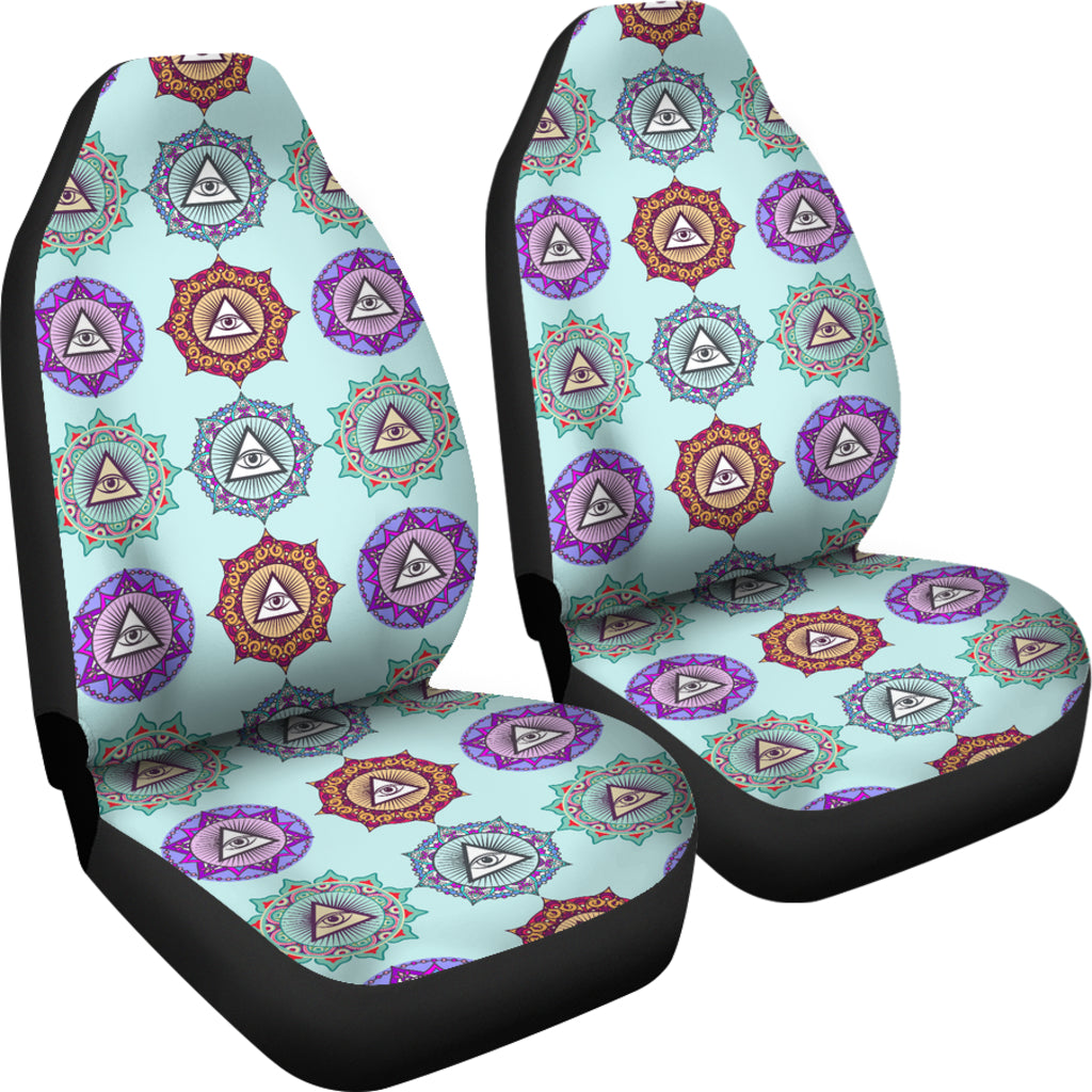 Third Eye Print Design LKS302 Car Seat Covers