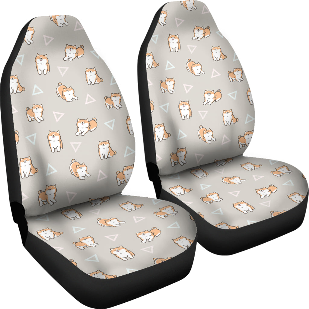 Shiba Inu Print Design LKS307 Car Seat Covers