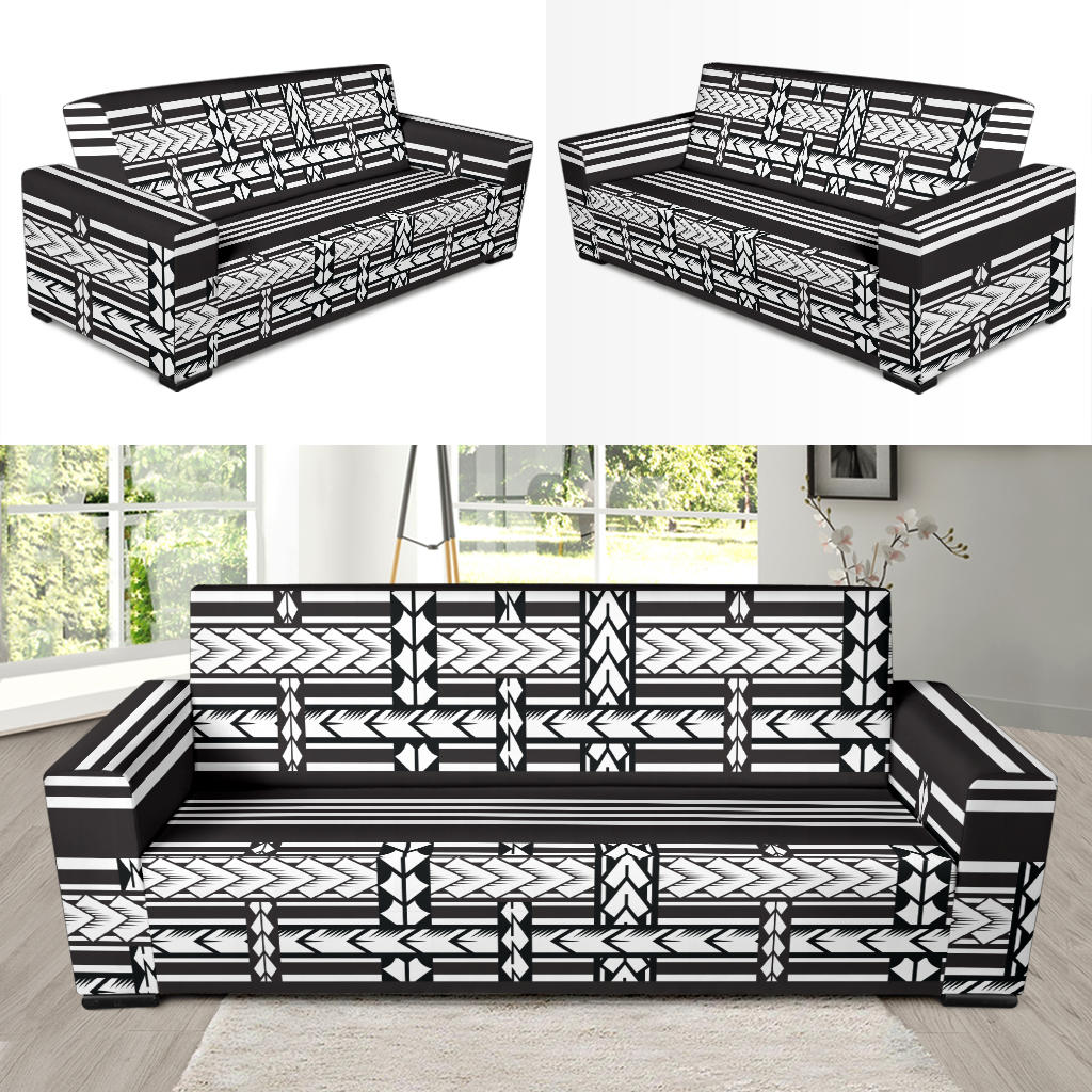 Samoan Tattoo Print Design LKS304 Sofa Slipcover
