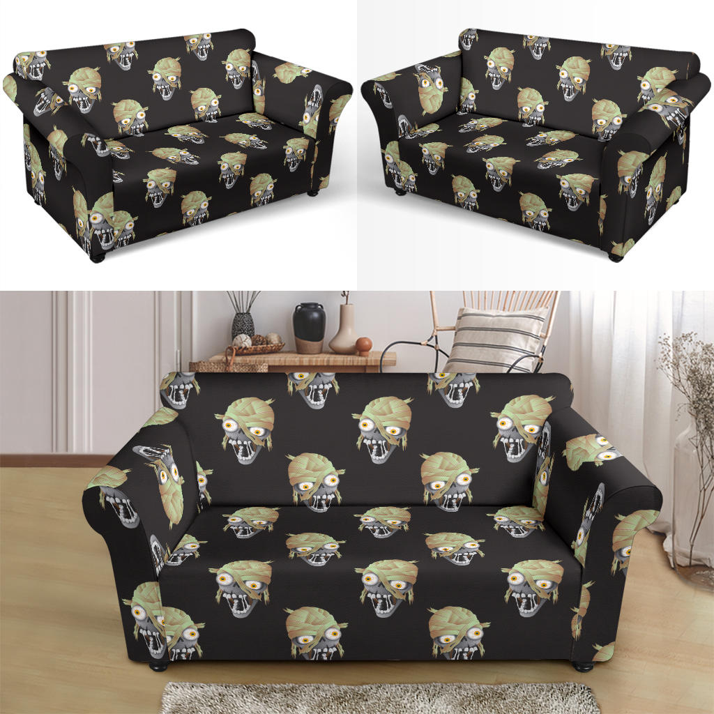 Mummy Print Design LKS304 Loveseat Couch Slipcover